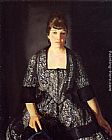 George Wesley Bellows Canvas Paintings - Emma in the Black Print